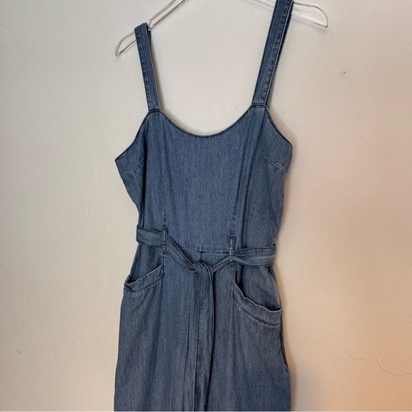 Rewash Blue Denim Jumpsuit - Picture 5 of 14